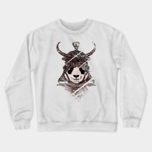 Panda Samurai Crewneck Sweatshirt